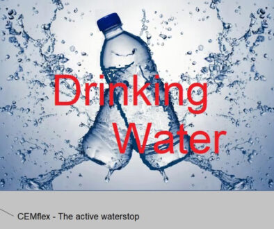 Schrumpf BPA CEMflex voor waterdichte stortnaden en drinkwaterveilig bouwen